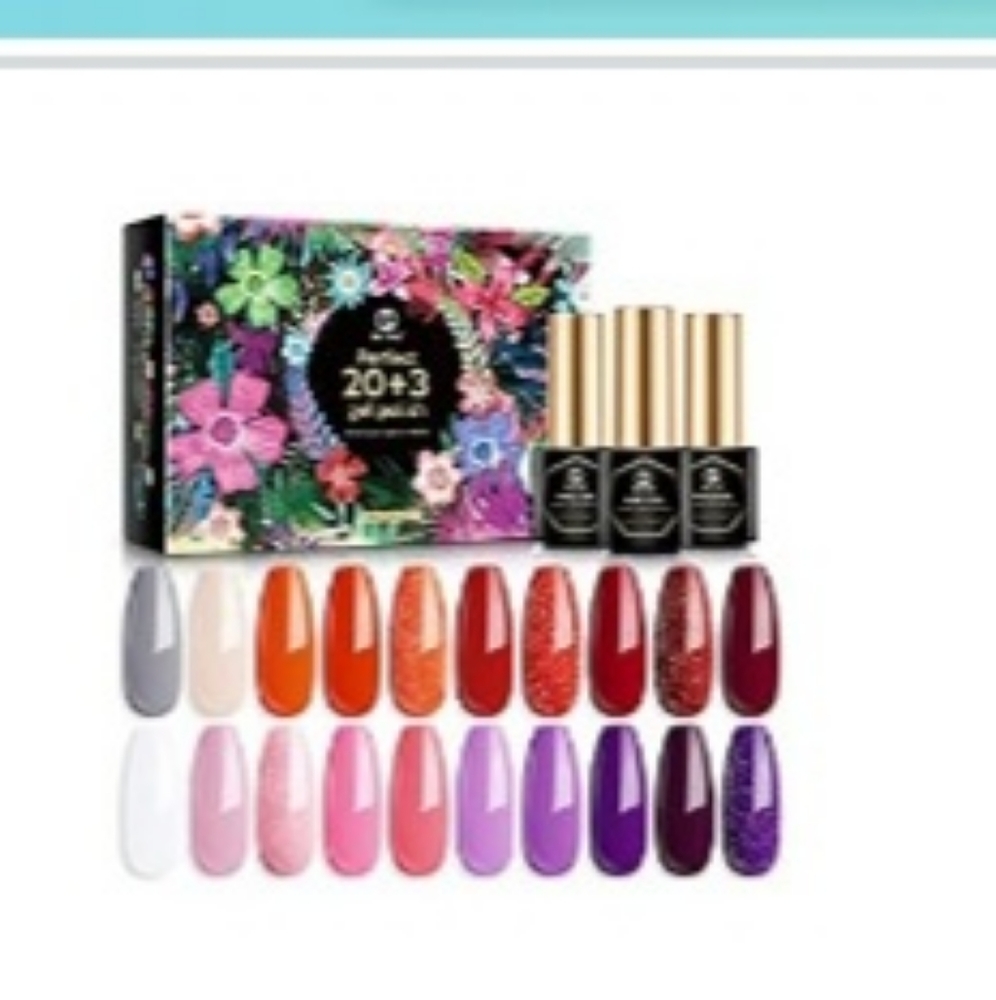 20 piece set of gel polish